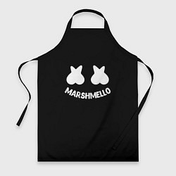 Фартук Маршмеллоу белое лого