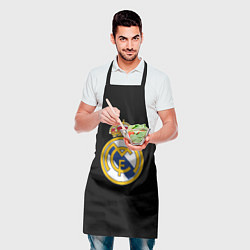 Фартук кулинарный Real madrid fc club, цвет: 3D-принт — фото 2