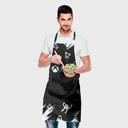 Фартук кулинарный Ъуъ съука xbox mem, цвет: 3D-принт — фото 2