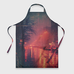 Фартук Ночные городские огни