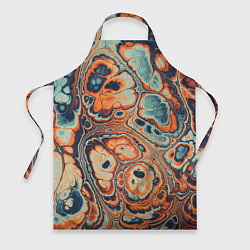 Фартук кулинарный Абстрактный разноцветный узор, цвет: 3D-принт
