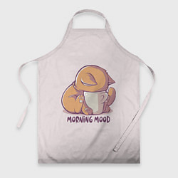 Фартук кулинарный Morning mood - cat, цвет: 3D-принт
