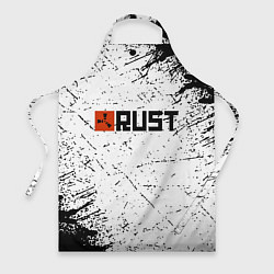 Фартук кулинарный RUST брызги красок, цвет: 3D-принт