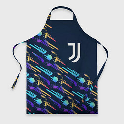 Фартук кулинарный Juventus градиентные мячи, цвет: 3D-принт