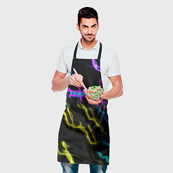 Фартук кулинарный Tekken 8 steel storm, цвет: 3D-принт — фото 2