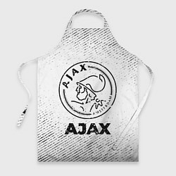 Фартук Ajax с потертостями на светлом фоне
