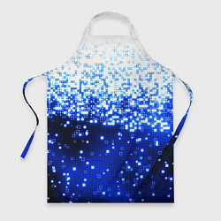 Фартук кулинарный Поврежденный цифровой скин - осыпающиеся пиксели, цвет: 3D-принт