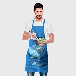 Фартук кулинарный Пью в компаниях изредка, цвет: 3D-принт — фото 2