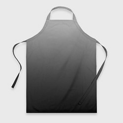 Фартук кулинарный От серого к черному оттенки серого, цвет: 3D-принт