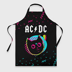 Фартук кулинарный AC DC - rock star cat, цвет: 3D-принт