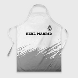 Фартук Real Madrid sport на светлом фоне посередине