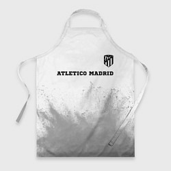 Фартук кулинарный Atletico Madrid sport на светлом фоне посередине, цвет: 3D-принт
