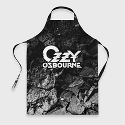 Фартук кулинарный Ozzy Osbourne black graphite, цвет: 3D-принт