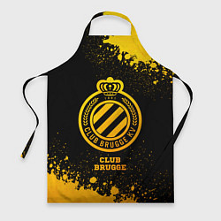 Фартук Club Brugge - gold gradient