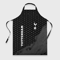 Фартук кулинарный Tottenham sport на темном фоне вертикально, цвет: 3D-принт