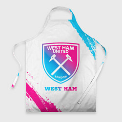 Фартук West Ham neon gradient style