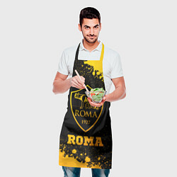 Фартук кулинарный Roma - gold gradient, цвет: 3D-принт — фото 2
