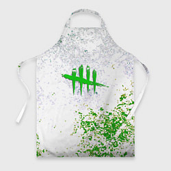 Фартук кулинарный Dead by daylight краски, цвет: 3D-принт
