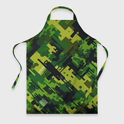 Фартук кулинарный Camouflage - pattern ai art, цвет: 3D-принт