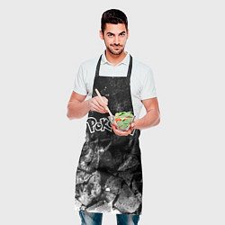 Фартук кулинарный Pokemon black graphite, цвет: 3D-принт — фото 2