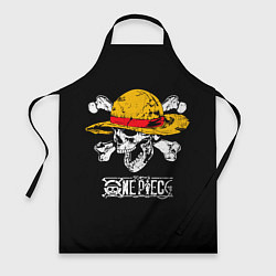 Фартук One piece - череп и кости
