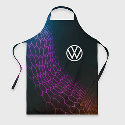 Фартук Volkswagen neon hexagon