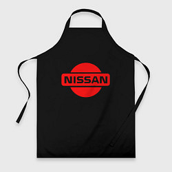 Фартук Nissan red logo