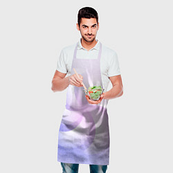 Фартук кулинарный Пикселизация градиента с вертушкой, цвет: 3D-принт — фото 2