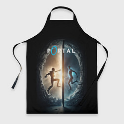 Фартук Люди в портале