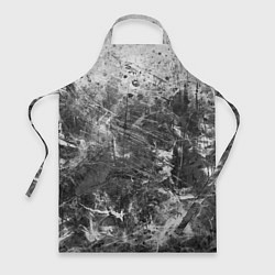 Фартук кулинарный Абстракция - серый дым, цвет: 3D-принт