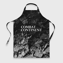 Фартук кулинарный Combat Continent black graphite, цвет: 3D-принт