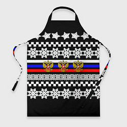 Фартук Rusiia winter pattern