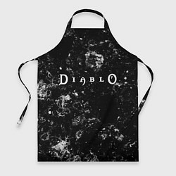 Фартук кулинарный Diablo black ice, цвет: 3D-принт