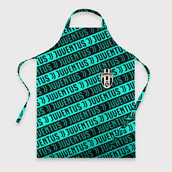 Фартук кулинарный Juventus pattern logo steel, цвет: 3D-принт