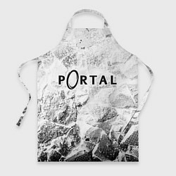 Фартук кулинарный Portal white graphite, цвет: 3D-принт