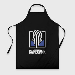 Фартук кулинарный Rainbow six siege logo, цвет: 3D-принт