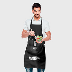 Фартук кулинарный Радуга лого гейм, цвет: 3D-принт — фото 2