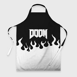 Фартук Doom fire white