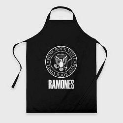 Фартук кулинарный Ramones rock logo, цвет: 3D-принт