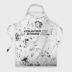Фартук кулинарный Counter-Strike 2 dirty ice, цвет: 3D-принт