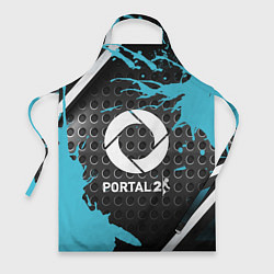 Фартук кулинарный Portal game краски, цвет: 3D-принт
