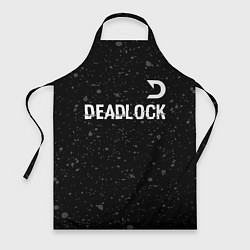 Фартук Deadlock glitch на темном фоне посередине
