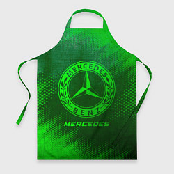 Фартук Mercedes - green gradient