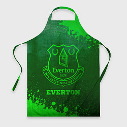 Фартук кулинарный Everton - green gradient, цвет: 3D-принт