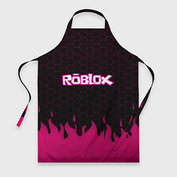 Фартук Roblox fire pink