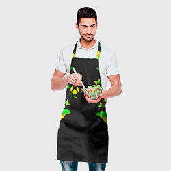 Фартук кулинарный Xbox бабочки, цвет: 3D-принт — фото 2