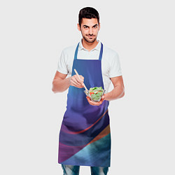 Фартук кулинарный Красивый градиент абстракция, цвет: 3D-принт — фото 2