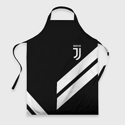 Фартук кулинарный Juventus line white, цвет: 3D-принт