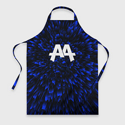 Фартук кулинарный Asking Alexandria blue energy, цвет: 3D-принт