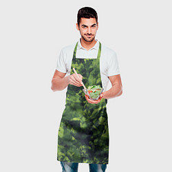 Фартук кулинарный Камуфляж армейский зеленый, цвет: 3D-принт — фото 2